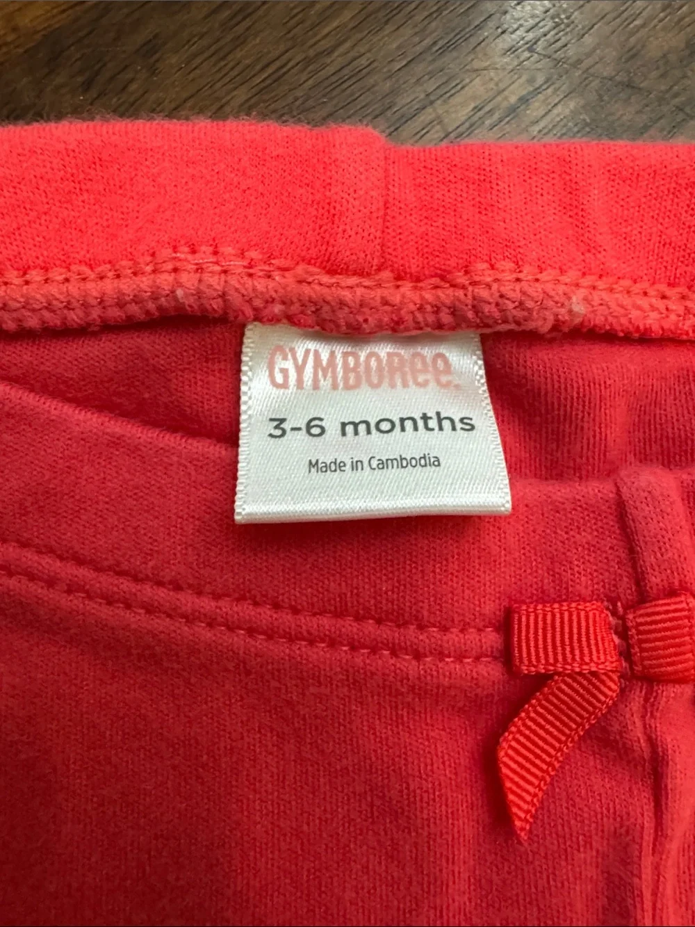 Gymboree Strawberry Print Top with Pink Cardigan & Leggings